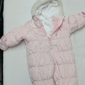 Carters Size 3-6 Month Puffer Snowsuit
